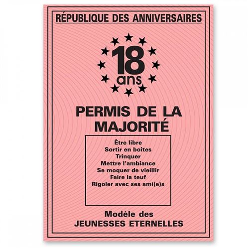 permis de la majorite
