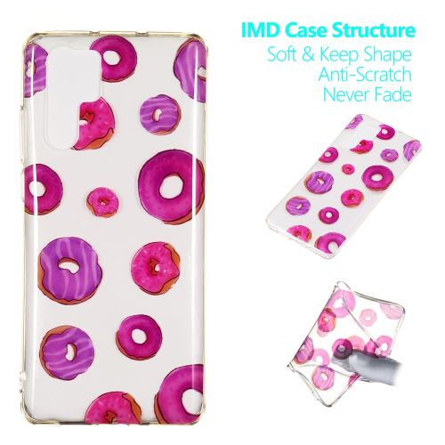 Coque en TPU impression de motifs beignets pour Huawei P30 Pro