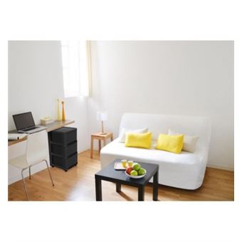 Stock Bureau - EDA Module de classement STONE, A4, 5 tiroirs, PP, blanc