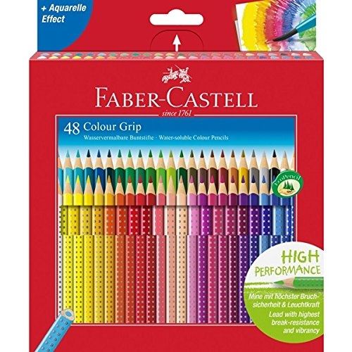 Faber-castell 48 couleur grip crayon 112449