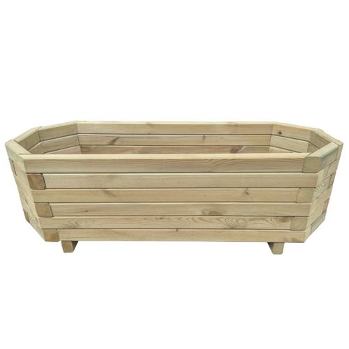 vidaXL Jardinière 100 x 40 x 31 cm Bois de pin imprégné