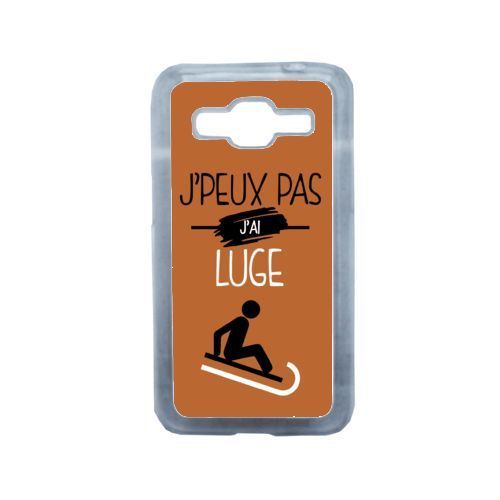 Coque j peux pas j ai luge 7 compatible samsung core prime transparent
