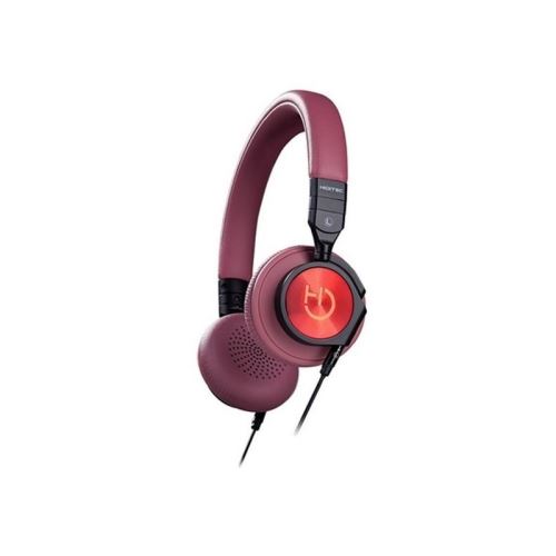 HIDITEC AVIATOR - Koptelefoon met micro - op oor - met bekabeling - 3,5 mm-stekker - bruin