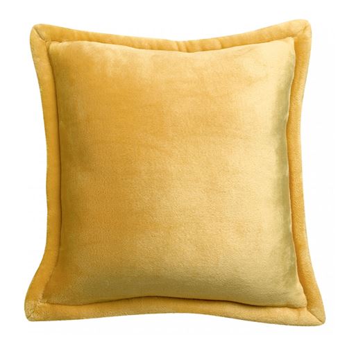 Coussin Tender curry 50 x 50 cm Vivaraise
