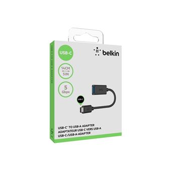 Belkin Adaptateur USB-C vers Ethernet Gigabit noir - Ethernet - BELKIN