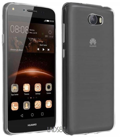 Coque pour Huawei Y5 2 en Silicone Gel, Souple et Résistante. Antichocs Y5 II -Transparent