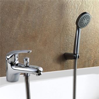 Robinet Mitigeur Bain Douche Monotrou En Laiton Chrome Pour Baignoire Robinetterie Achat Prix Fnac