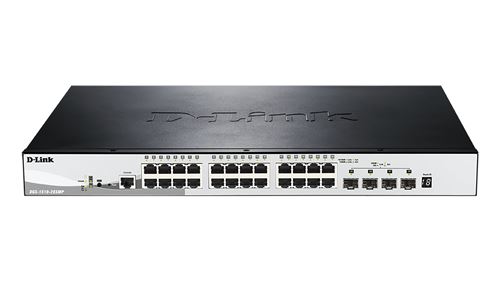 D-Link SmartPro DGS-1510-28XMP - switch - 28 poorten - Beheerd - rack-uitvoering
