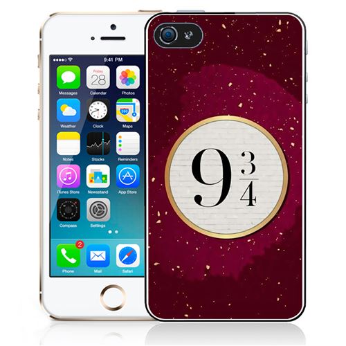 Coque pour iPhone 5C harry potter voie 9 3 4