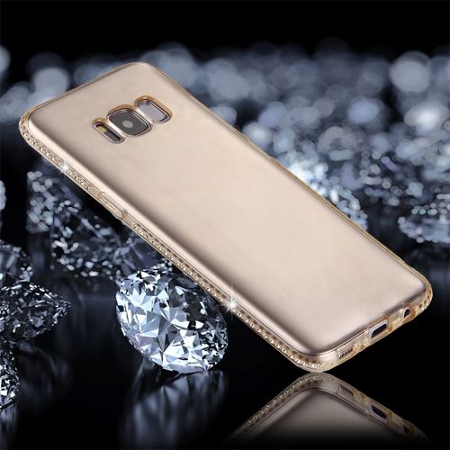 Galaxy S8 + / G955 Coque Protection TPU Bijoux Doré ALS52440