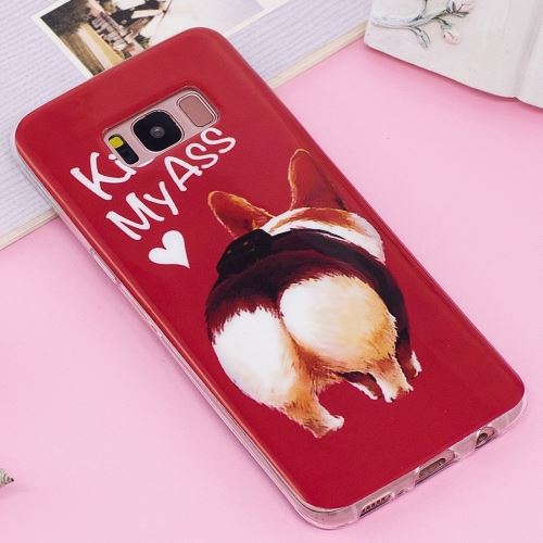Galaxy S8 Coque Protection TPU Chien Fluorescent ALS52597