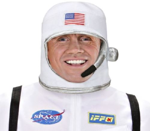 Casque astronaute tissu