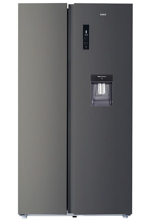 Fss559nei42d 559l, froid ventil&eacute;, total no frost, noir acier inoxydable, 42db