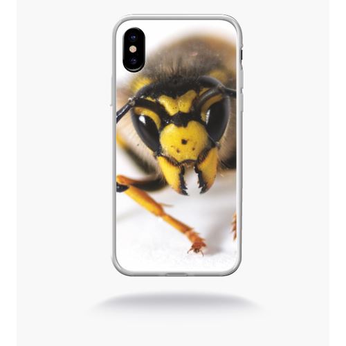 Coque Guêpe Compatible Apple Iphone X Bord Transparent