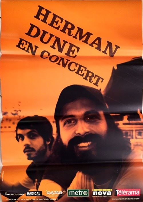 Herman Dune - 70x100 cm - AFFICHE / POSTER