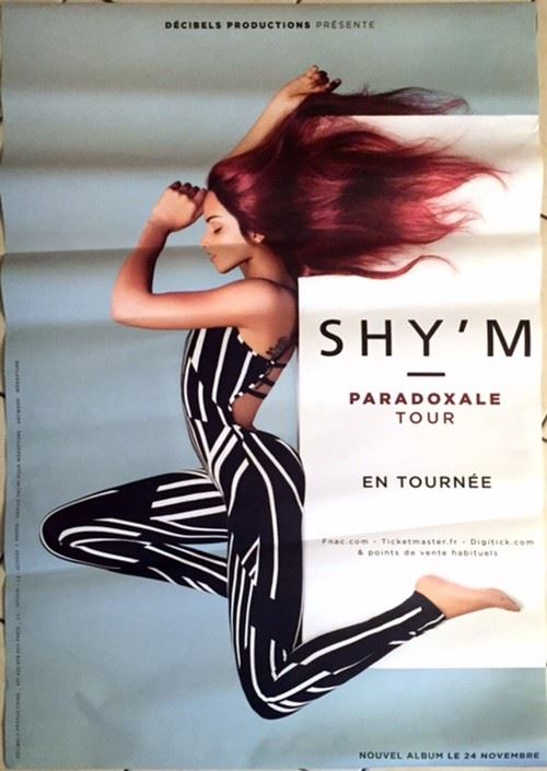 Shy'm - 80x120 cm - AFFICHE / POSTER
