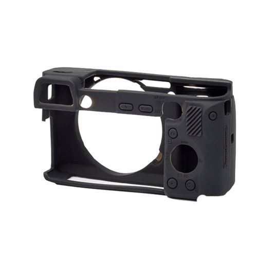 Vhbw Siliconen Beschermhoes – Compatibel Met Sony Alpha A6300 En A6000 – Zwart – 33 Gram – Stof- En Krasbestendig 3 miniatura