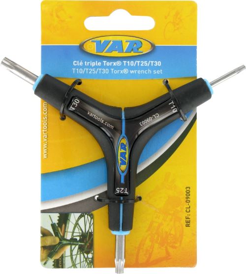VAR Outillage - Entretien - Pompes Cle torx triple t10/t25/t30