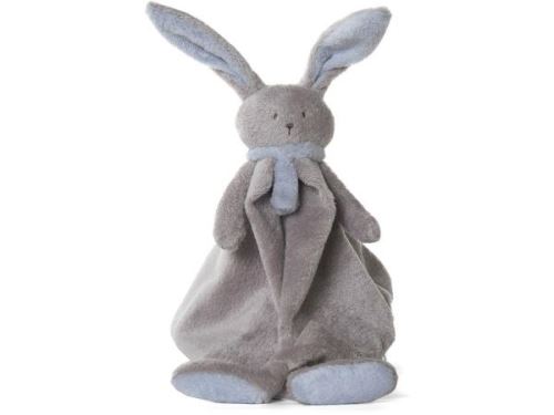 Dimpel - Nina doudou lapin - beige-gris et bleu