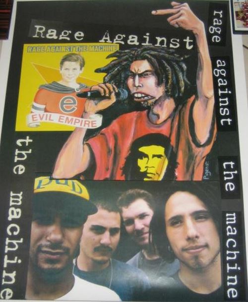 Rage Against The Machine - 50x70 cm - AFFICHE / POSTER