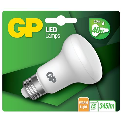 GP éclairage GP Led R63 Reflect. 6, gw E27
