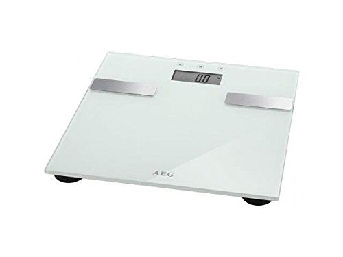 AEG 520706 PW 5644 FA 7 en 1 Pèse-personne, 30 x 30 cm, 180 kg Blanc