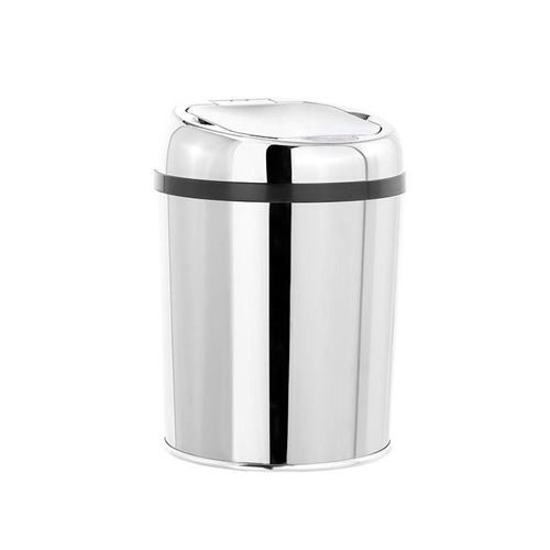 Poubelle automatique ARTIC Argent Acier inoxydable 3L