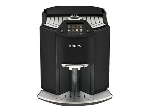 Krups machine à café barista new age one touch de cappuccino, écran tactile coloré, 1.6 l, carbone ea 9078