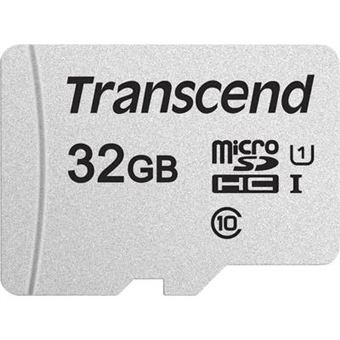 Transcend 300S - Carte mémoire flash (adaptateur inclus(e)) - 32 Go - UHS-I U1 / Class10 - microSDHC UHS-I - 1