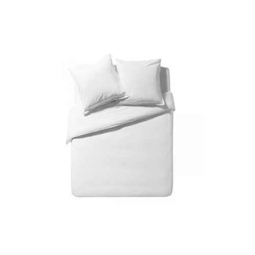 Drap housse coton lavé Soft Line ESSIX - 160 x 200 cm