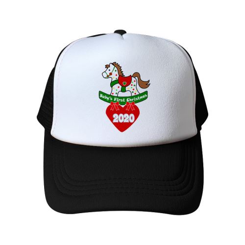 Casquette Chapeau de noël pour Adulte Unisexe - Noir&Blanc #13