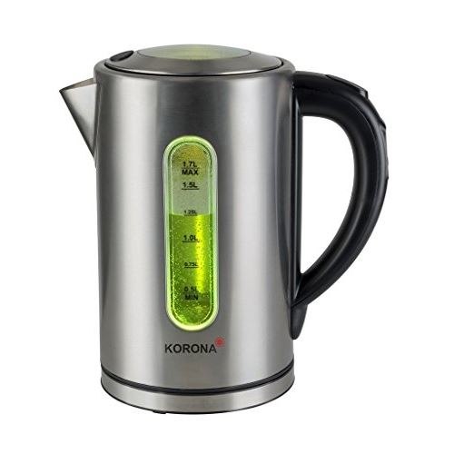 Bouilloire Korona 20690 acier inoxydable 1,7 litres noir