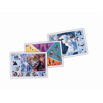 CLEMENTONI Jeu de Loto - La Reine des Neiges - Jeu éducatif - Jeux - Jouets