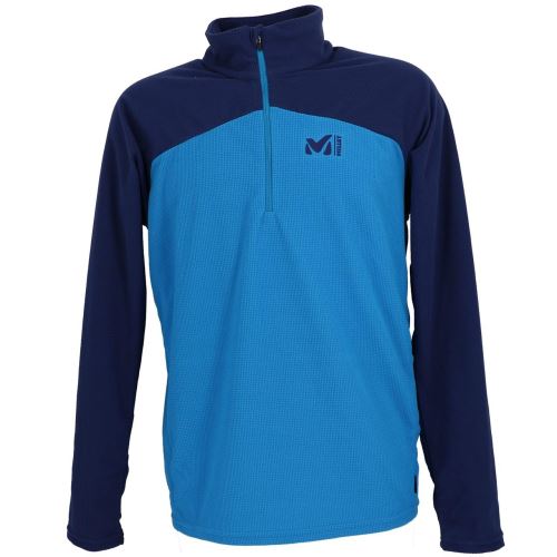 Sous vêtements thermiques chaud Millet K lightgrid po blue 1/2z Bleu taille : M réf : 16067