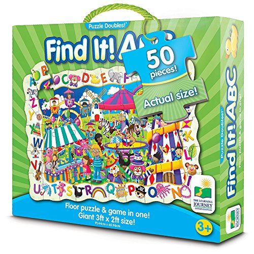 The Learning Journey Puzzle Doubles Find It ABC Floor Puzzle
