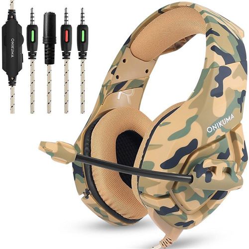 ONIKUMA K1-B - Casque Gaming Stéréo pour PS4 Xbox One,