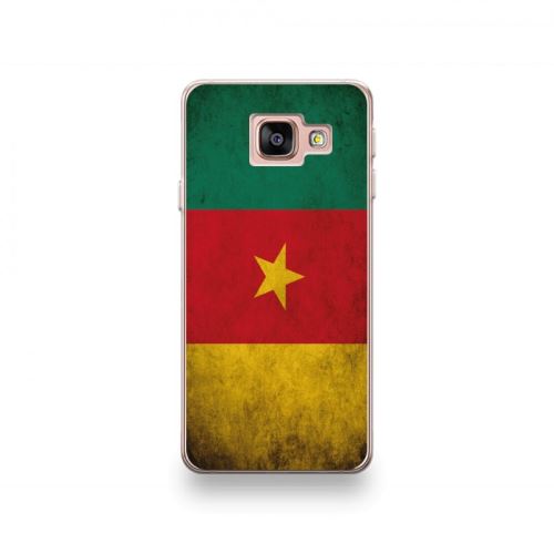 Coque Pour Samsung Galaxy A50 Motif Drapeau Cameroun Vintage