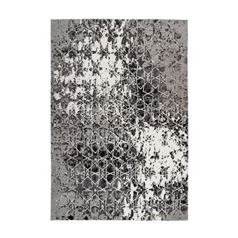 Tapis Vintage à Poils Courts "Iglesia" Gris 120 x 170 cm - 1