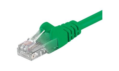 goobay câble de réseau - 1 m - vert