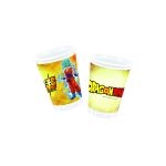 10 Gobelets En Plastique Dragon Ball Super™ 200 Ml - Multicolore