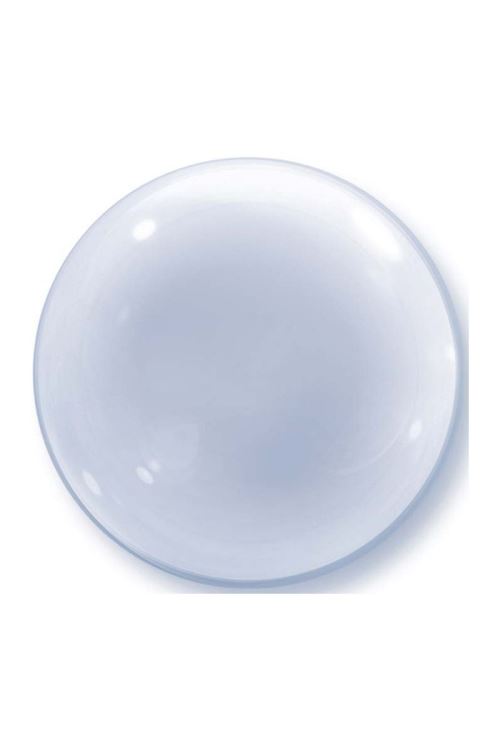 Ballon Déco Bubble Simple 24 61 Cm Qualatex© - Transparent - Diamètre: 24 / 61 cm