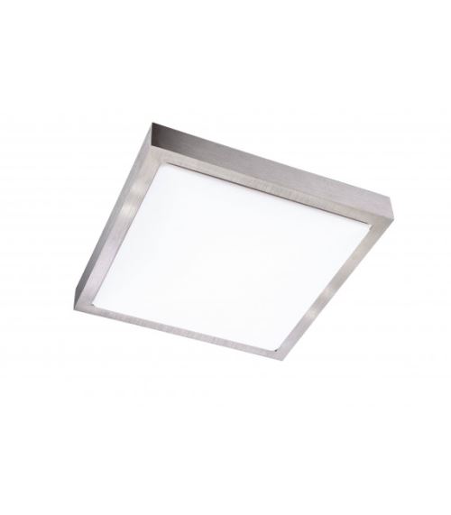 Plafonnier MILA nickel mat 1 ampoule LED