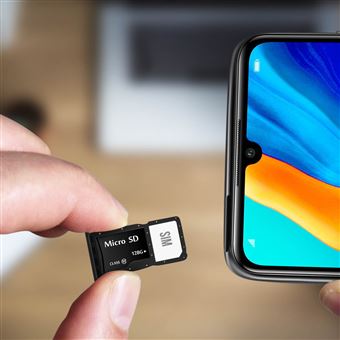Tiroir Support Carte SIM/microSD Pour Huawei P20 Lite - Noir - Neuf Avec Outil D'éjection