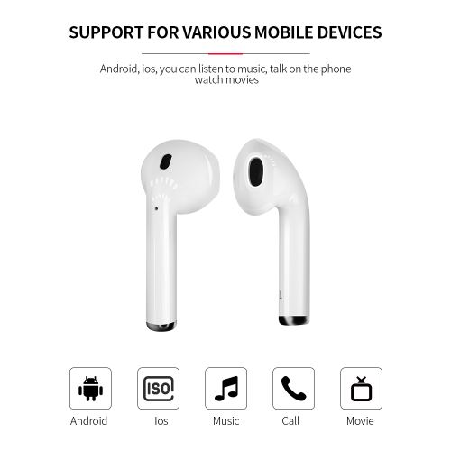 sur TWS Ecouteur sans fil Bluetooth 5.0 