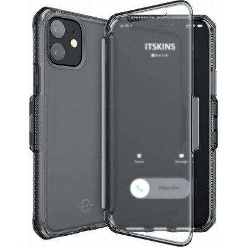 Etui folio Itskins Spectrum Vision noir pour iPhone 11