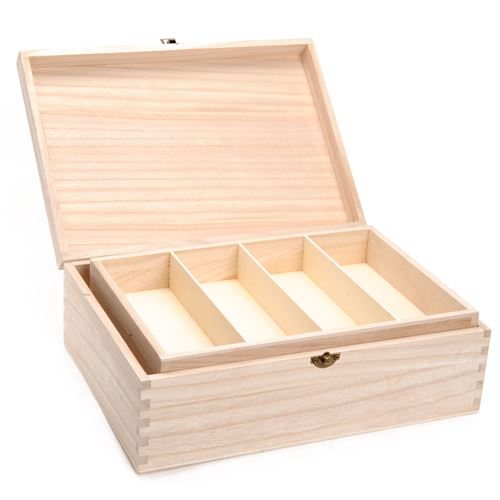Décorez votre propre kit de couture en bois