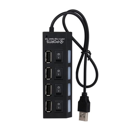 New 4 ports USB 2.0 On / Off + DC Câble adaptateur pour PC portable Pealer172