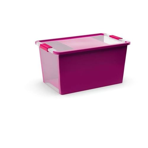 ABM Boîte de rangement Bi box - 40 L - Violet