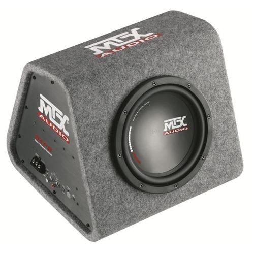 Mtx Audio Mtx Caisson Amplifié Rtp8 Classe-D Avec Subwoofer Ø20 Cm 120 W Rms