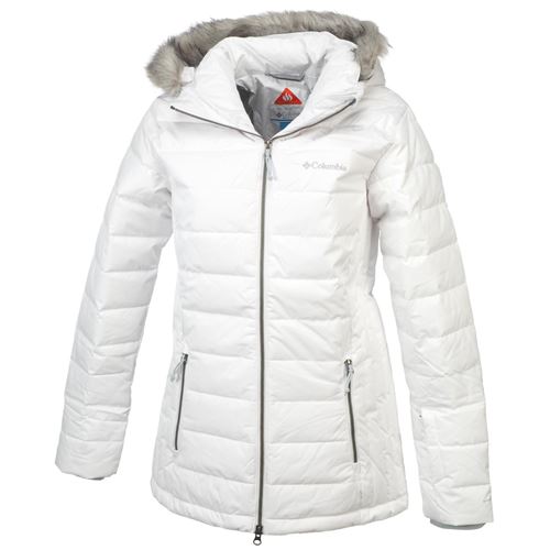 Doudounes synthétiques Columbia Ponderay white doudoune l Blanc taille : L réf : 59775